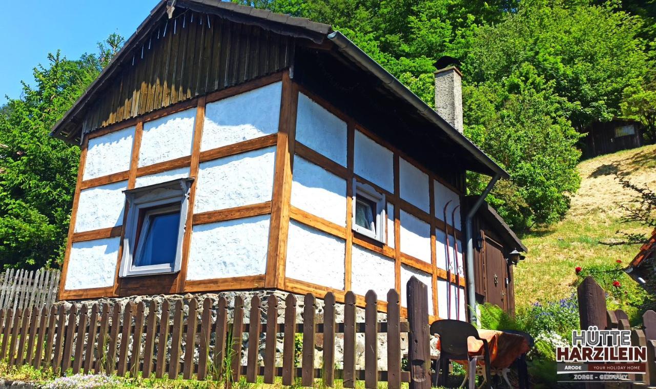 Arode Huette Harzilein - Romantic Tiny House On The Edge Of The Forest Цорге Экстерьер фото