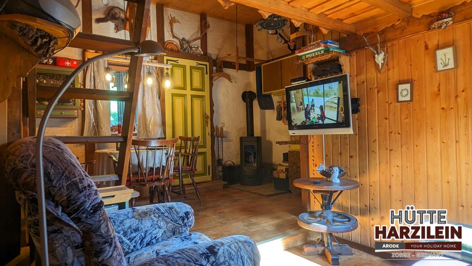 Arode Huette Harzilein - Romantic Tiny House On The Edge Of The Forest Цорге Экстерьер фото